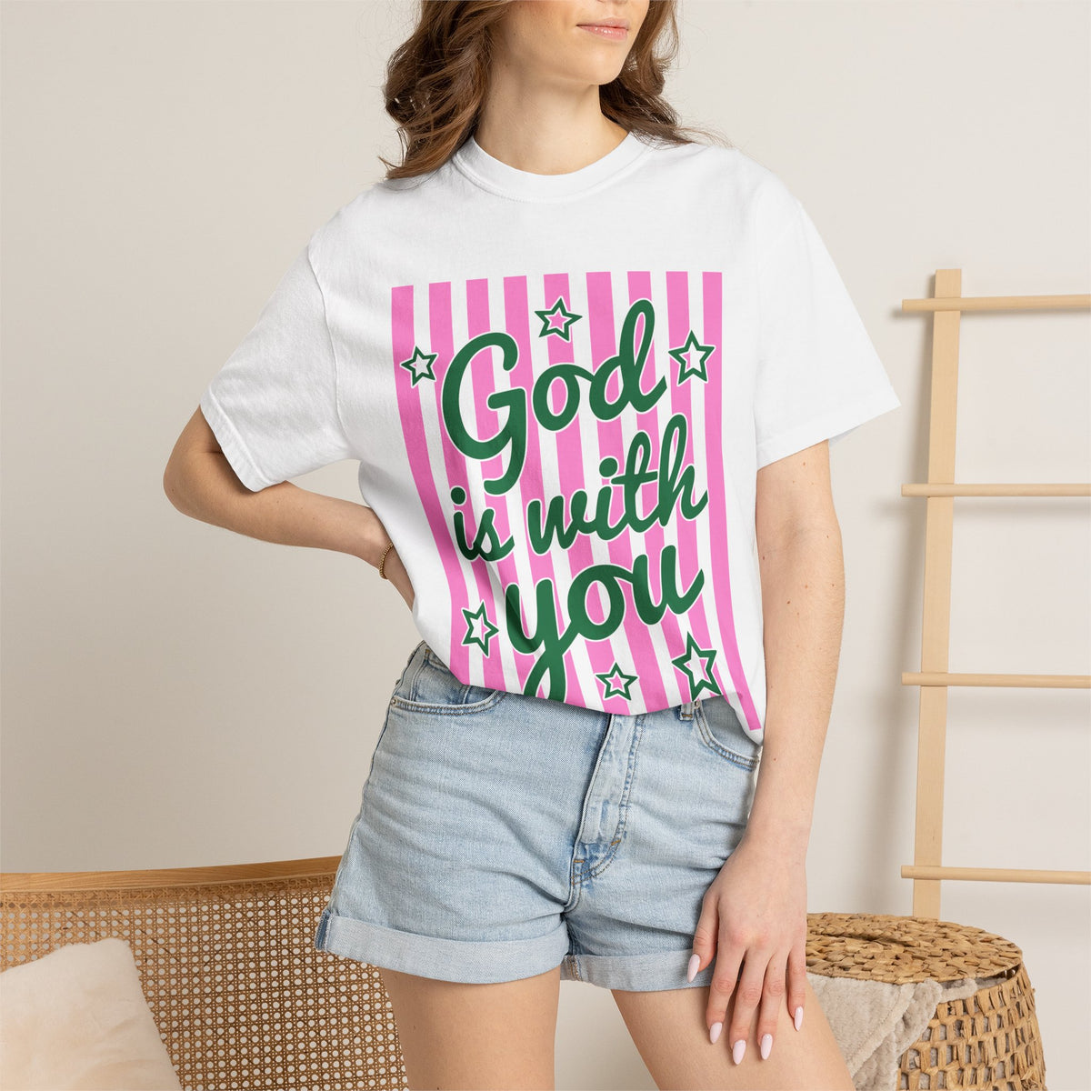 God Is With You Graphic Tee
