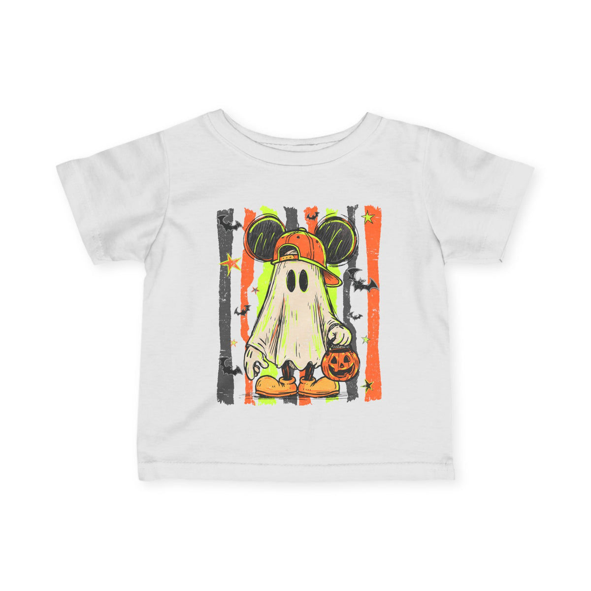 Boy Infant Ghost Mickey Tee