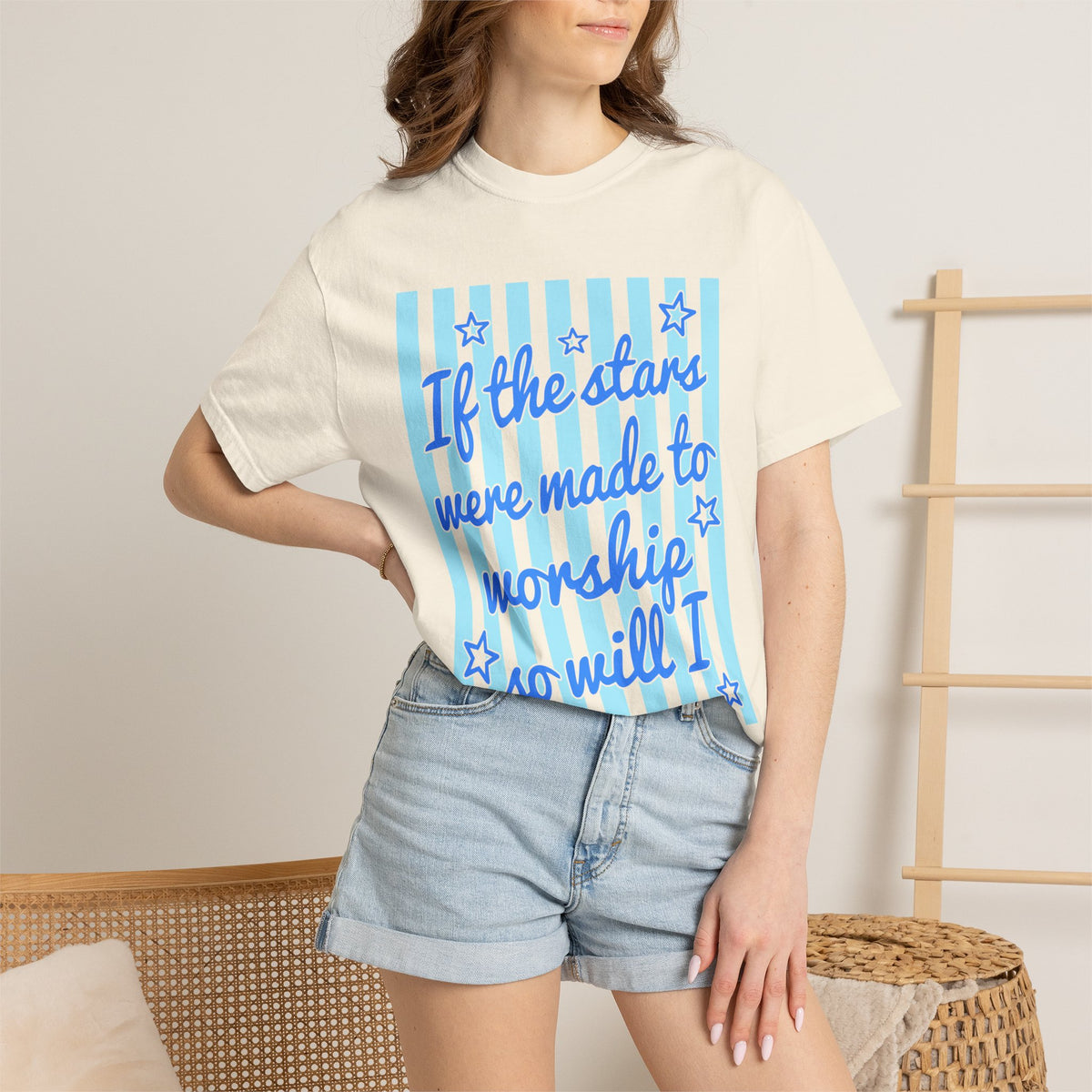 If the Stars Were Made to Worship Graphic Tee