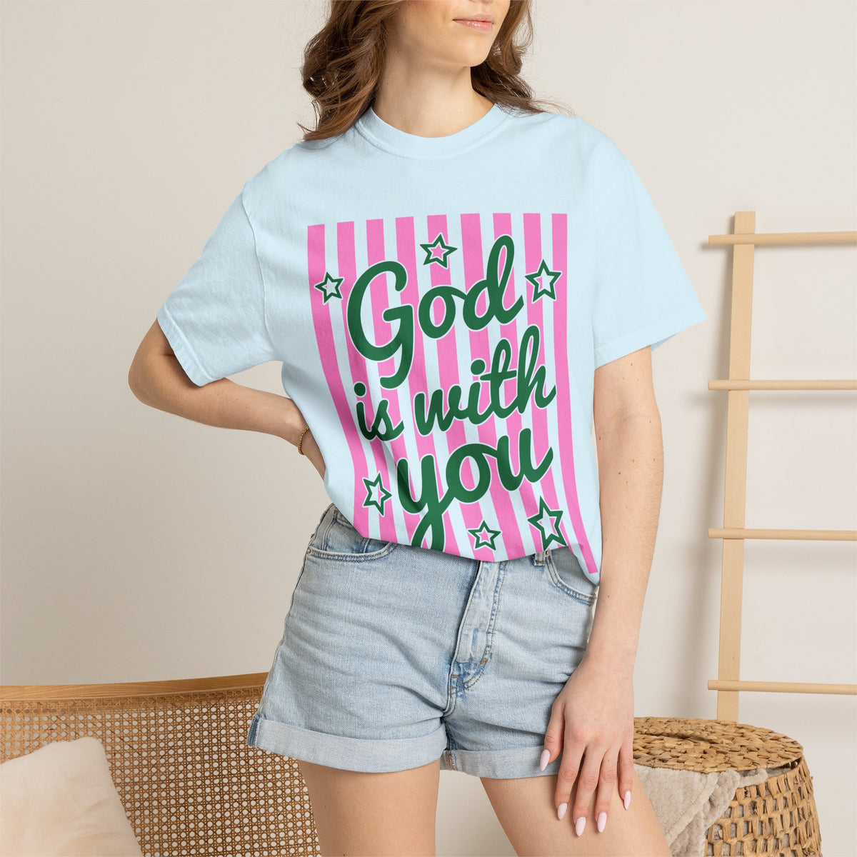 God Is With You Graphic Tee