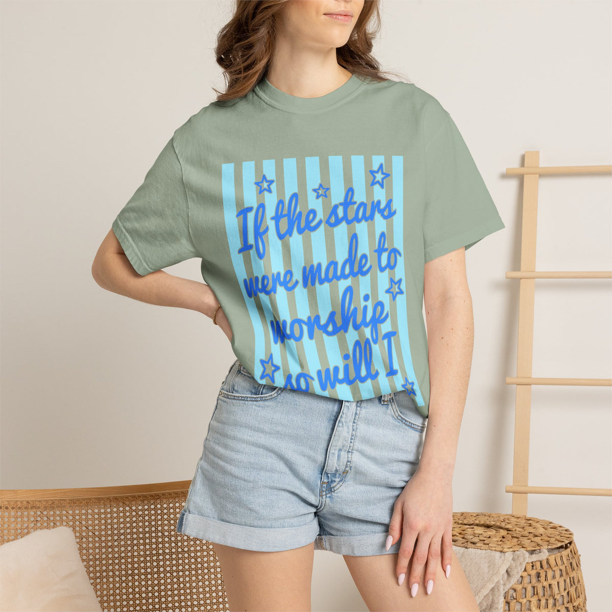 If the Stars Were Made to Worship Graphic Tee