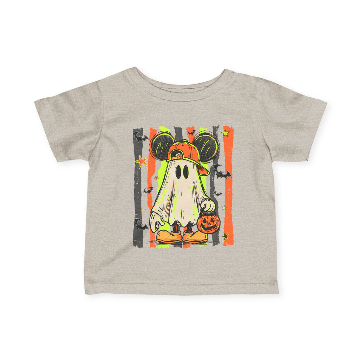 Boy Infant Ghost Mickey Tee