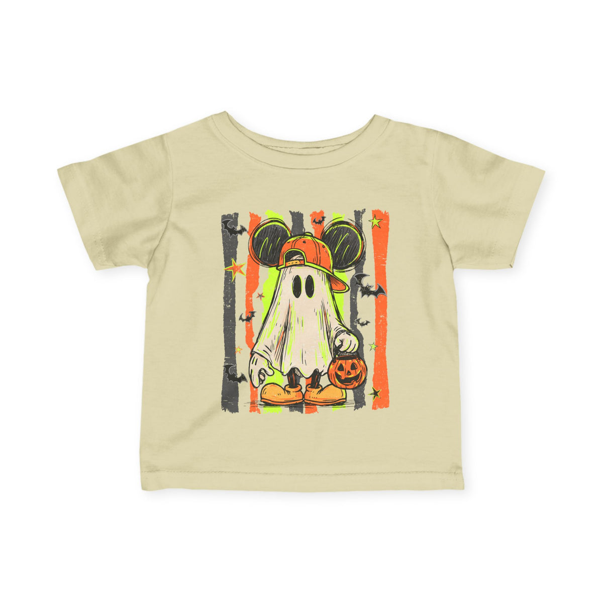 Boy Infant Ghost Mickey Tee