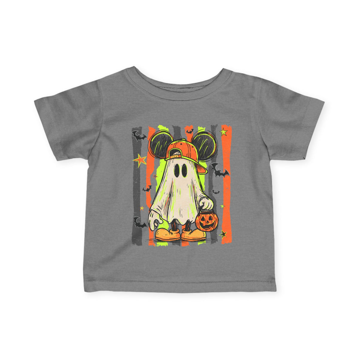 Boy Infant Ghost Mickey Tee