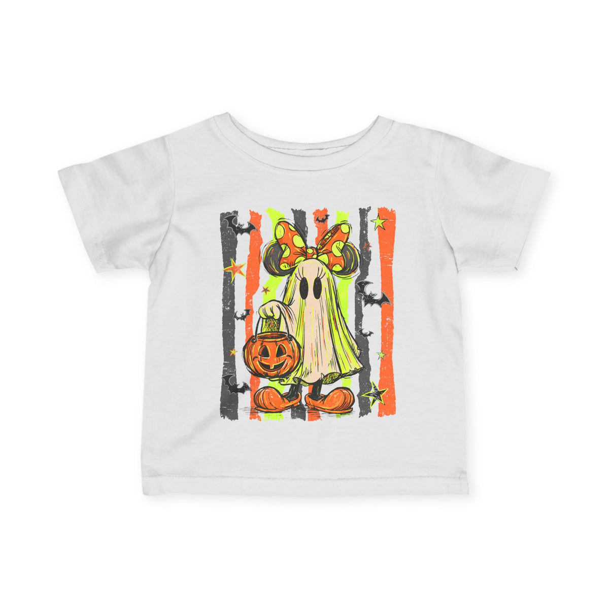 Girl Infant Ghost Minnie Tee